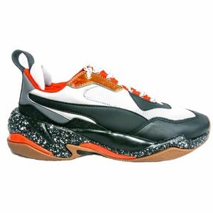 PUMA Thunder Electric Orange/Black Sneaker Sz 7Y